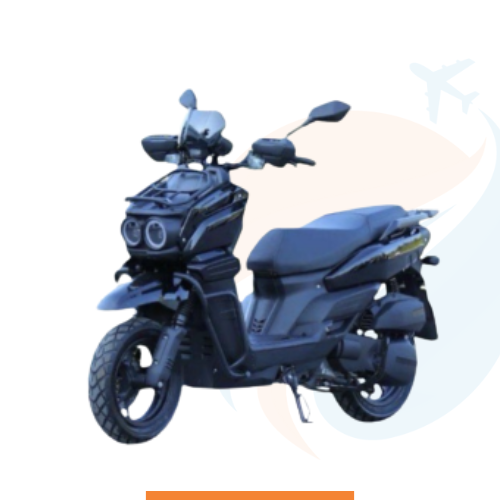 Moto a gasolina TRANK / XSJ-TANK I/ 180 cc GY6. Color Negro