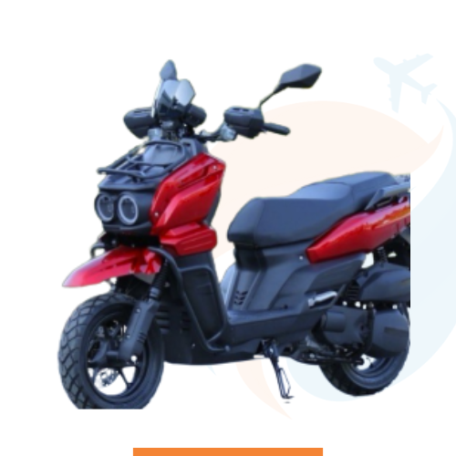 Moto a gasolina TRANK / XSJ-TANK I / 150 cc GY6. Color Rojo