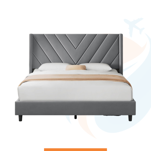 Yaheetech Base de cama Queen rosa