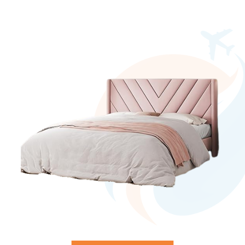 Yaheetech Base de cama Queen rosa