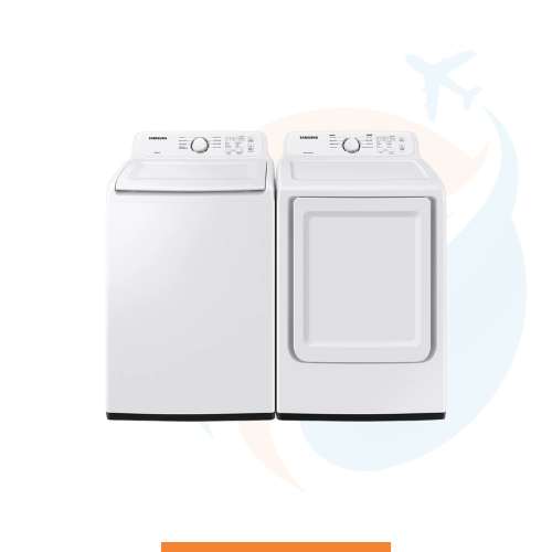 Conjunto de lavadora y secadora eléctrica de carga superior,